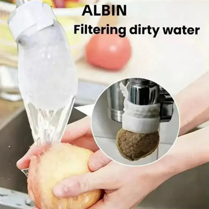 ㈅Faucet Filter Cotton Prevents Splashing And Filters Tap Water, , Sand, Rust, Scale, And Other Impurities