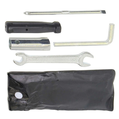 5Pcs Motorcycle Repair Tool Kit Maintenance Tool with Organizer Bag Sleeves Set Universal Motorcycle Kit for Electric Bikes