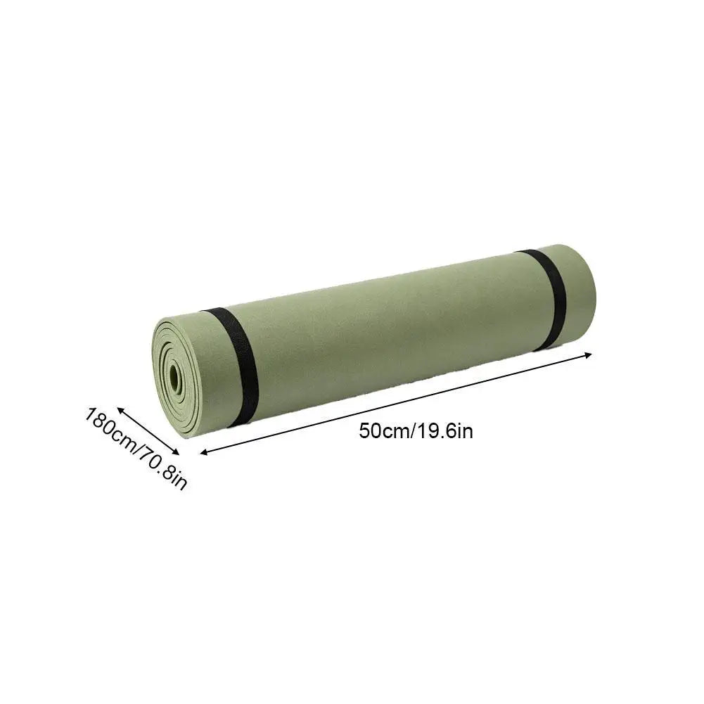  Yoga Mat Pilates Fitness Mat 180x50cm Non Slip Yoga Cushion Travel Fitness Exercise Pad for Women Home Gym Floor Workout