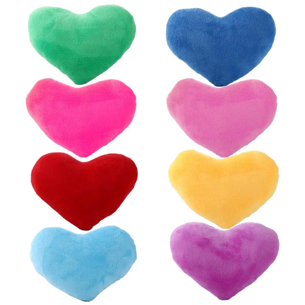 Heart Shape Decorative Throw Pillow PP Cotton Soft Creative   Cushion Lover Gift 15cm