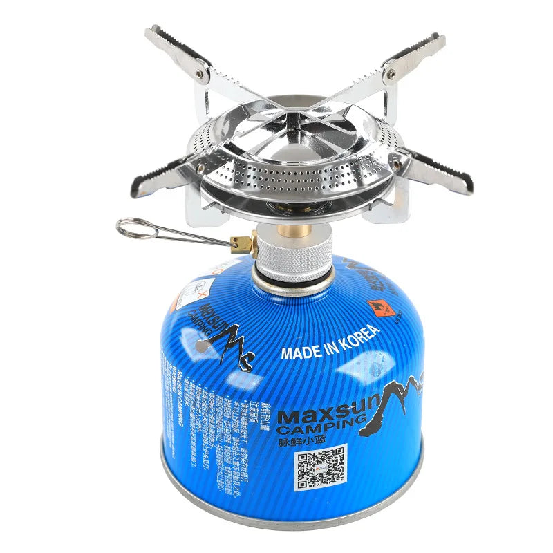 Outdoor Gas Stove (no ignition) Portable Camping Stove 3500w Gas Burner in Bag