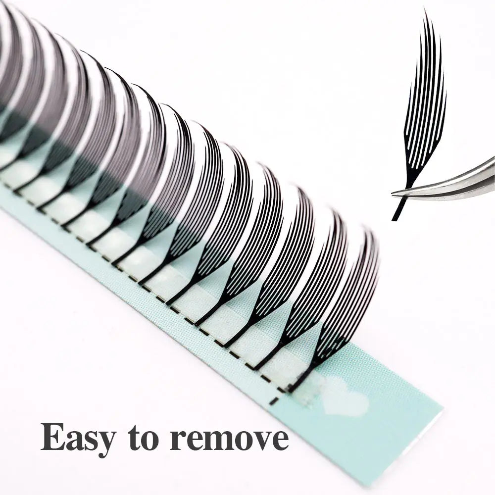 Comic Spire Eyelash Extension Lightweight Feather Premade Fans Eyelashes Extension Tower Top Soft Natural Makeup Lashes