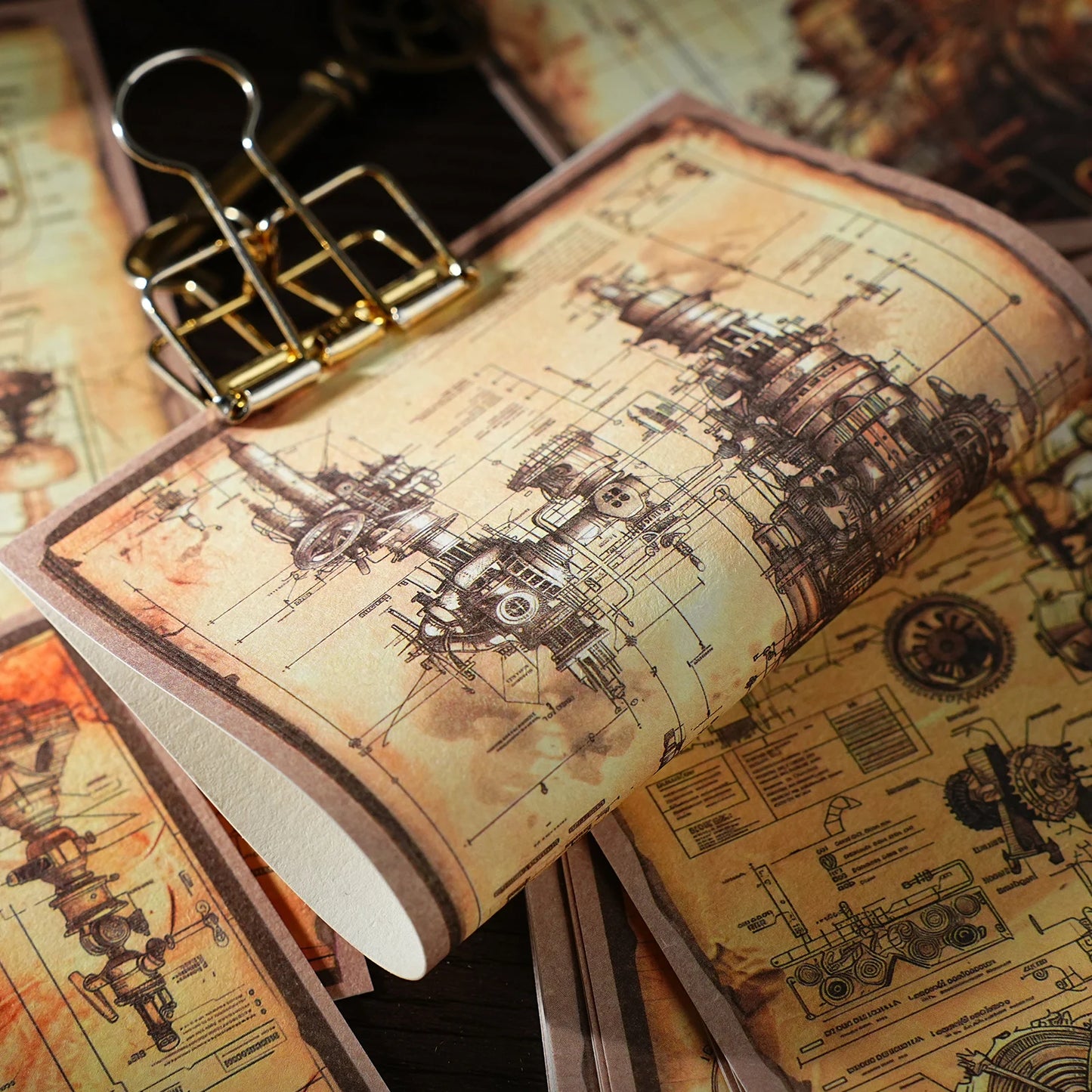 Mr. Paper 1 Style 20Pcs/pack material paper for DIY notebook diary album and other handbook material decoration