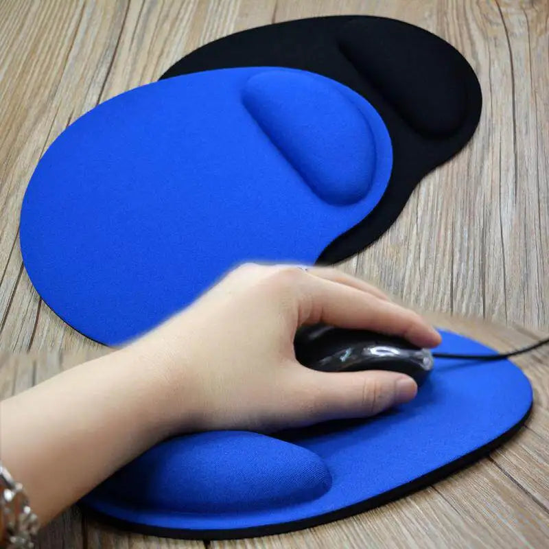 Ergonomic Wrist Rest Mouse Pad Comfortable Wrist Support Non Slip Mice Mouse Soft Mousepad for PC Laptop Tablet Computer