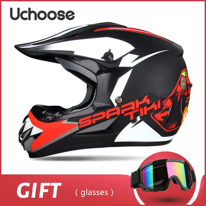 Full face motorcycle helmet for mountain bike  off-road  classic, MTB, racing, motocross, downhill, downhill