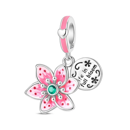 Colorful 925 Sterling Silver Mushroom Rabbit Beads & Toucan Dangle Charm Fits Bracelet Boutique Beautiful Pendant Gifts