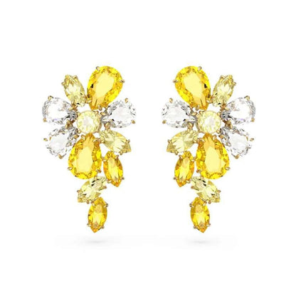 2026 Fine Jewelry Set Luxury Mixed Crystal Necklace Long Earrings Bracelet Ring for Women Romantic Gift