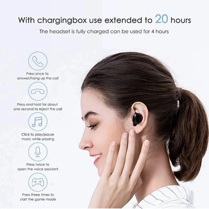 Xiaomi Airdots 2 Wireless Earphones Bluetooth Headset Wireless Earbuds Noise Cancelling Earphones with Microphone Headphones
