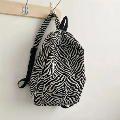 Nylon Versatile Backpack Black Grey White Red Waterproof Travel Bag Large Capacity Washable Computer Bag Unisex School Bag