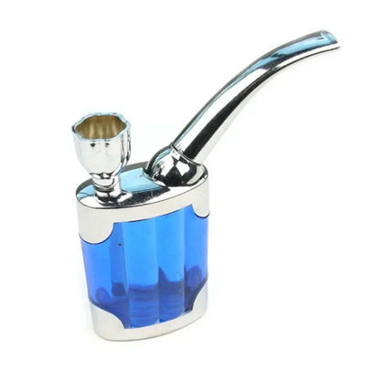Complete set Cleanable Acrylic Smoking Pipe Fashion Microfilter Tobacco Pipe Circulation Reduce Tar Smoke filter Cigarette Tool