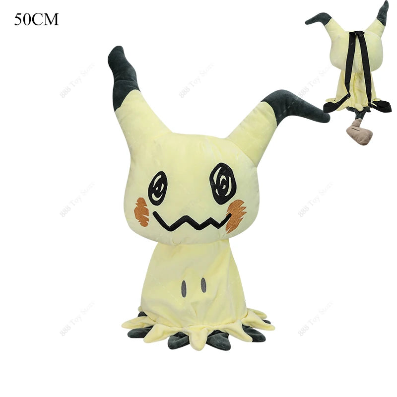 Hot Sale Pokemon Plush Backpack Toys Cute Psyduck Charizard Gengar Mimikyu Snorlax Ho-Oh Piplup Stuffed Schoolbag Peluche Dolls