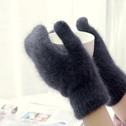 Gloves women's winter cute plush warm riding gloves women gloves womens gloves women winter gloves winter gloves women