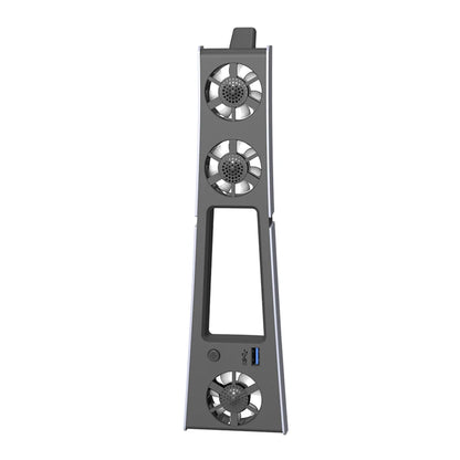 Cooling Fan for PS5 Slim Console with USB 3.0 Port Efficient Cooling System with Adjustable Speed Quiet Cooler Fan