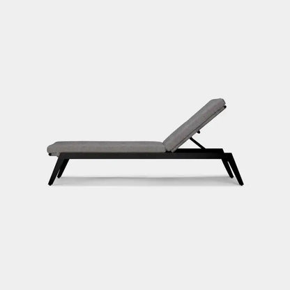 Outdoor Furniture Modern Design Aluminum with Rope Woven Chaise with Cushion Garden Sun Lounger Daybed