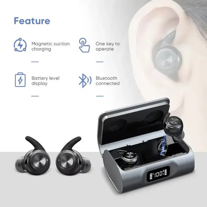 Old People Noise Reduction Earphones Magnetic Charing Volume control Audio enhancement Personal Sound Amplification Device