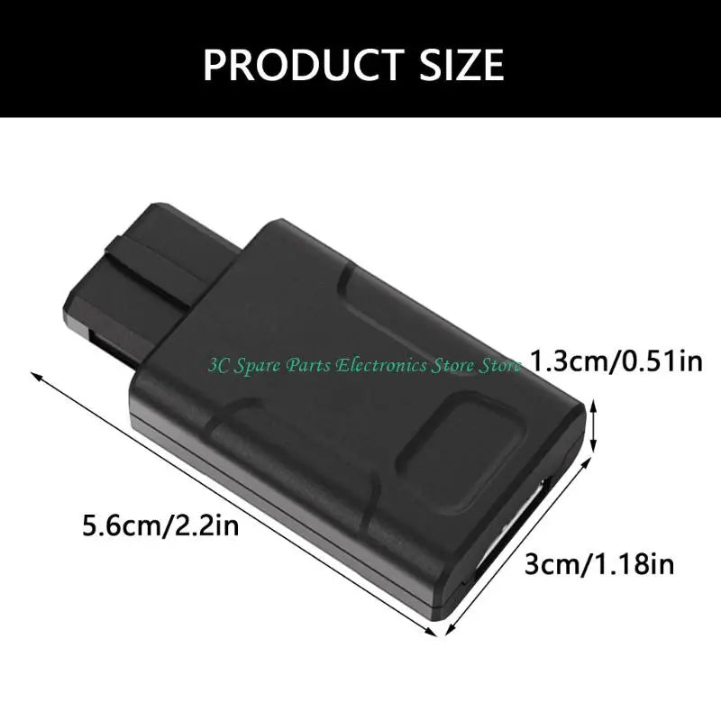 SZ Gaming Accessories for Game Console Auto Identifying S-Video AV Portable