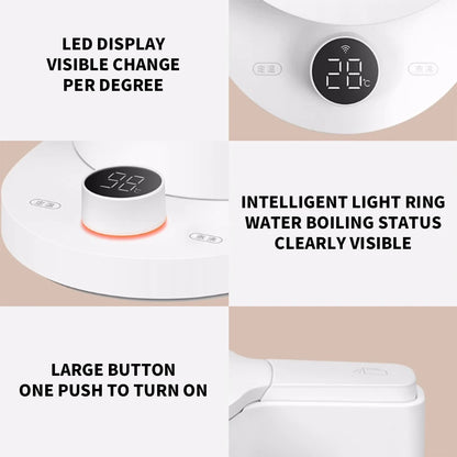 MIJIA Smart Kettle 2 Pro Electric Kettles Kitchen Appliances LED Display 24H Intelligent Temperature Constant MIJIA app CN