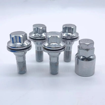 4+1 M12x1.25 for Peugeot Wheel Anti-Removal Bolts Screws