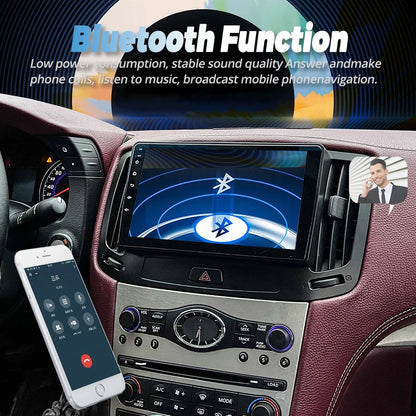 Yes Car Radio 9‘’ For Infiniti G25 G35 G37 2004-2013  Android 15 GPS Navigation Auto Stereo Multimedia Player Head Unit CarPlay