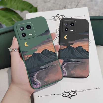 Beautiful River Phone Case For Xiaomi Mi 17 15 14 14T 13 12 12X 12T 12S 11 11T Ultra 10 10T 9 9T Pro Lite Liquid Silicone Cover