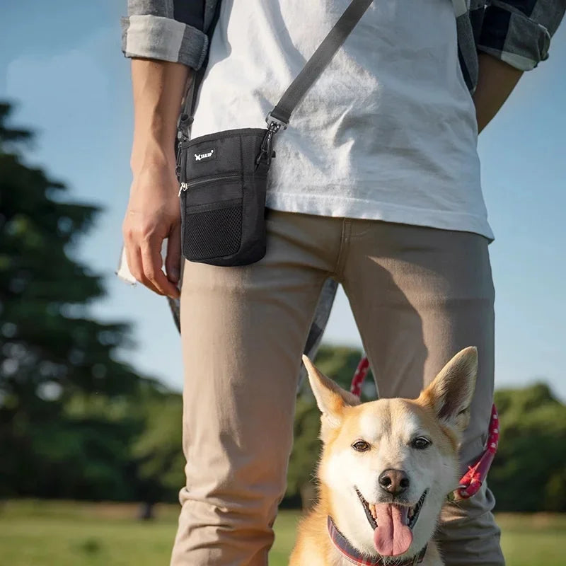 Large Capacity Wear-Resistant Outdoor Portable Dog Snack Training Bag Durable Waist Bag for Puppy Pet Supplies