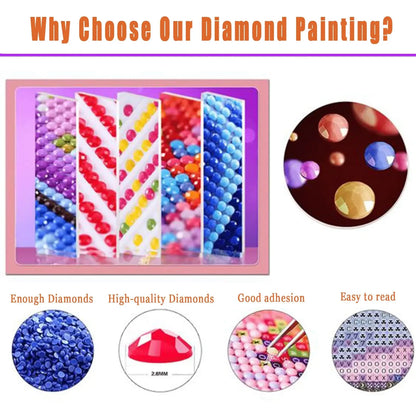 DIY Van Gogh Diamond Painting 5D Full Mosaic Abstract Garden Almond Blossoms Starry Night Rhinestone Decor Home