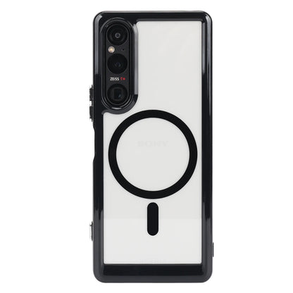 Magnetic Luxury Matte Translucent Armor Shockproof Case For Sony Xperia 1V Sony Xperia 1VI 1VIIFor Magsafe Wireless Charge Cover