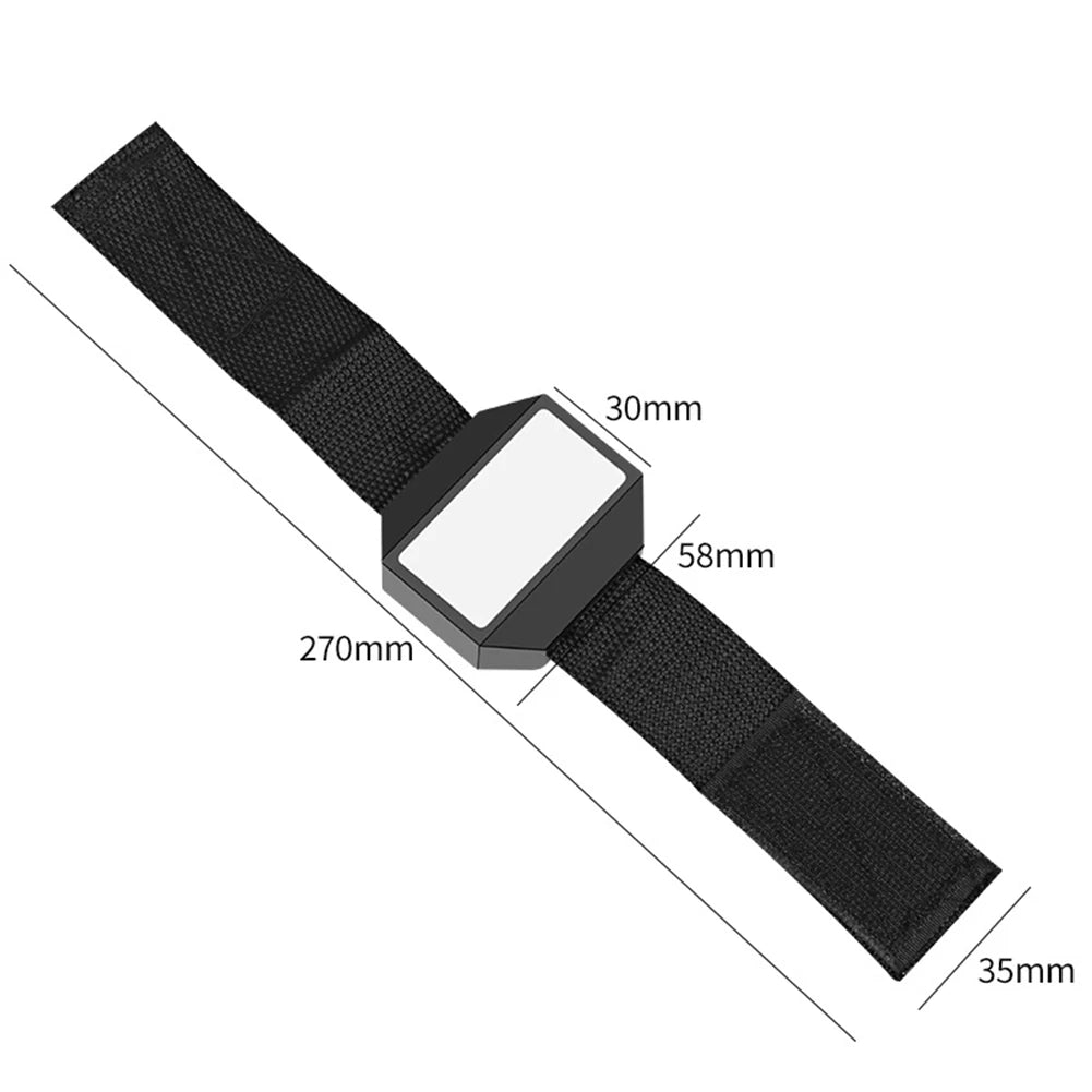 1pc Magnetic Screw Holder Wristband Portable Tool Bag Electrician Adjustable WristBelt For Holding Small Metal Screw Nails Bolts