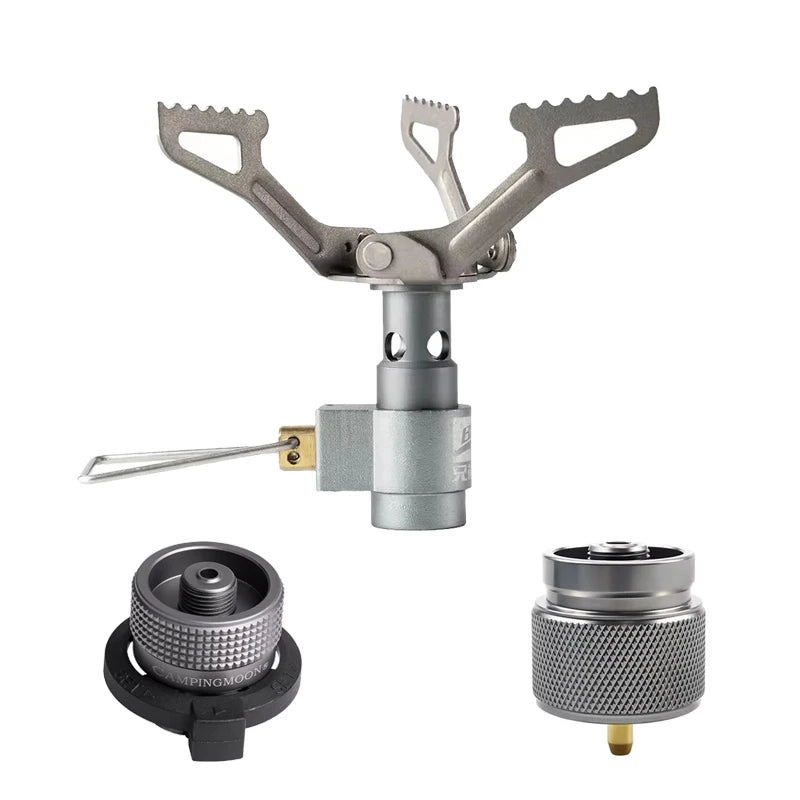 BRS Outdoor Gas Stove  Camping Gas Burner Portable Mini Titanium Stove Survival Furnace Pocket Picnic Gas Cooker brs-3000t