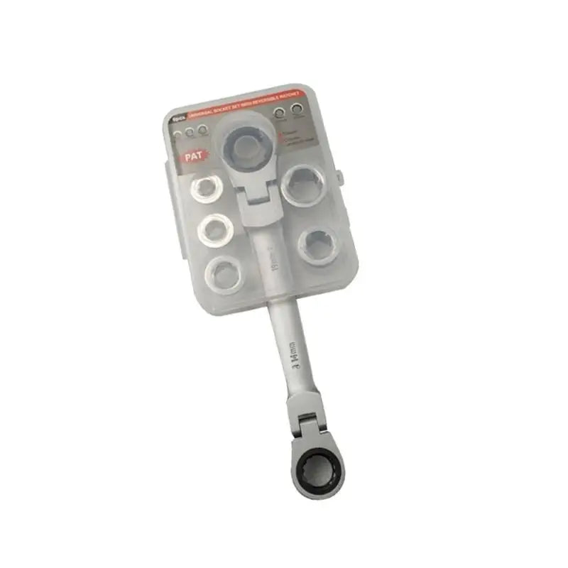 652F Stable Double Head Ratcheting Wrench With Quick Releases Mechanism For Easy Use