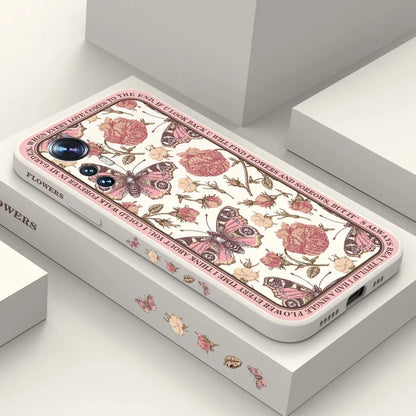 Classicism Flower Phone Case For Xiaomi Mi 17 15T 14T 14 13 13T 12 12T 11 Ultra lite 10 10S 11T 10T 9T Pro Lite Poco F5 5G Pro