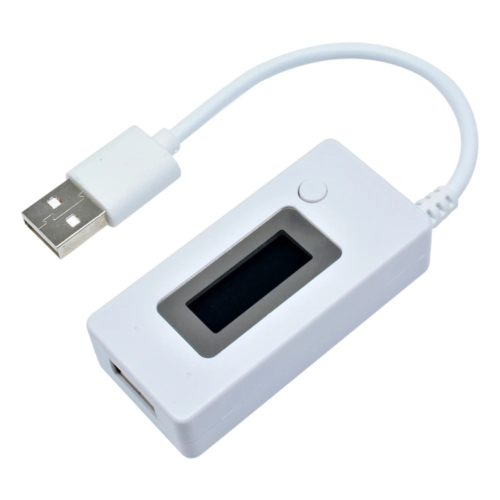 LCD USB Voltage/Amps Charging Capacity Meter Tester Multimeter Test Speed of Chargers Cables Capacity of Mobile Phone