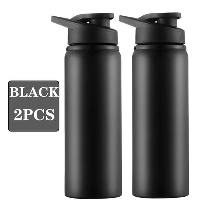 Metal Portable Water Bottle Leakproof Reusable Outdoor Sports Cup for Cycling Hiking Gym Halloween Gift Christmas Gift Travel