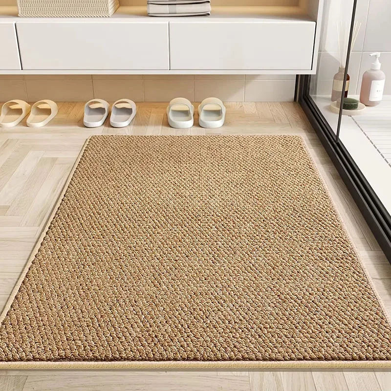 Outdoor Rugs Faux Jute Doormat Effortless Style Durability Every Entrance Floor Carpet Multi-Size 50x80cm/60x90cm/80x120cm