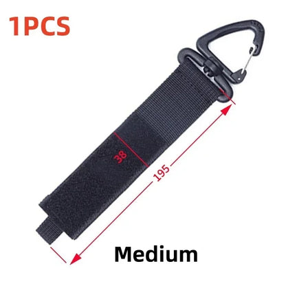 Extension Cord Holder Organizer Car Trunk Tool Heavy-Duty Hook Loop Storage Strap for House Basement RV Garage for Cables Winder