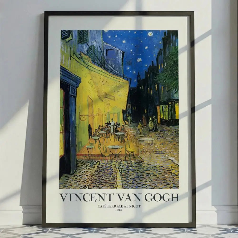 CLASSIC Paintings Van Gogh Poster Versatile HD Waterproof Wall Art Self-Adhesive Decor for Any Space Ideal Gift