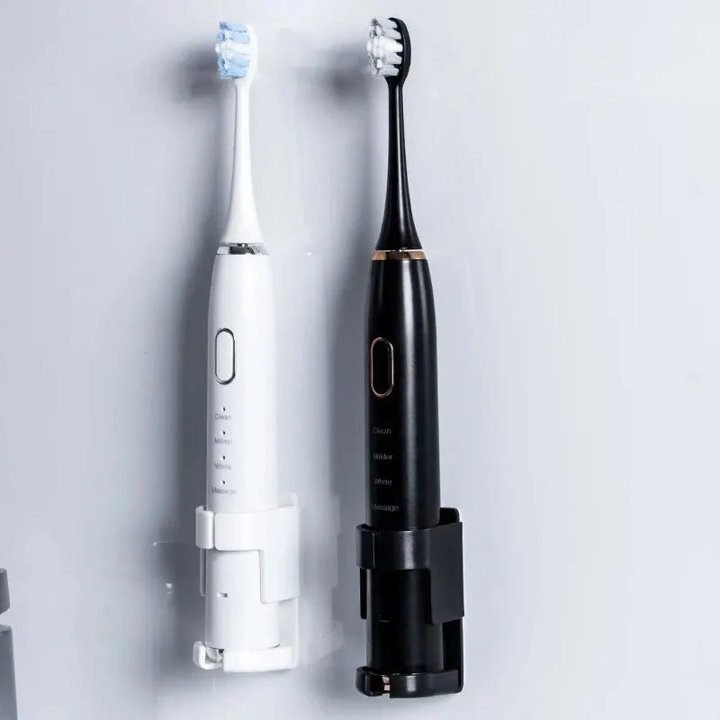 Toothbrush Holder Bathtub Wall-mounted Electric Toothbrush Holder Adult Toothbrush Holder Hanger Bathroom Accessories