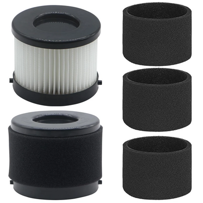 A74G-49-90-0160, 49-90-1951 Filters for Milwaukee Compact Vacuum 0882-20 M18, 2 Pack HEPA Filters and 4 Pack Foam Filters