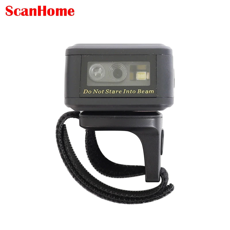 ScanHome Blue  tooth Ring Scanner Wireless scanner Hands-Free Wired MINI Scanner Reader Code Scanning Machine SH-2400