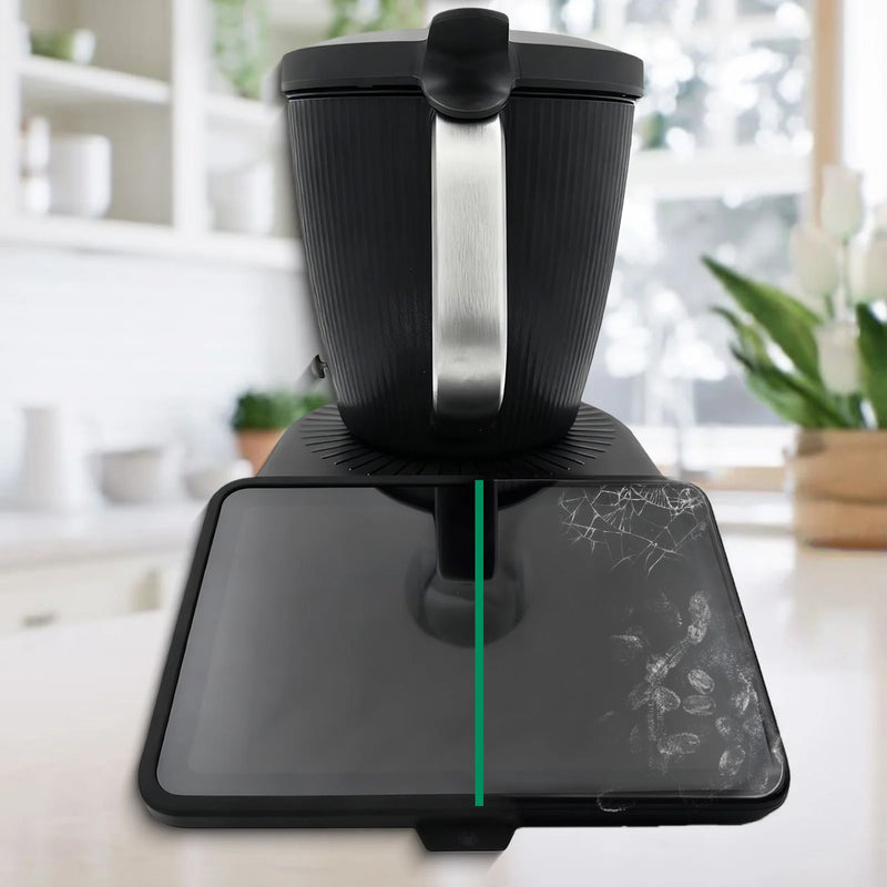 For Thermomix TM7 Screen Border Protection, HD Clear Tempered Glass Easy Installation Kitchen Accessories
