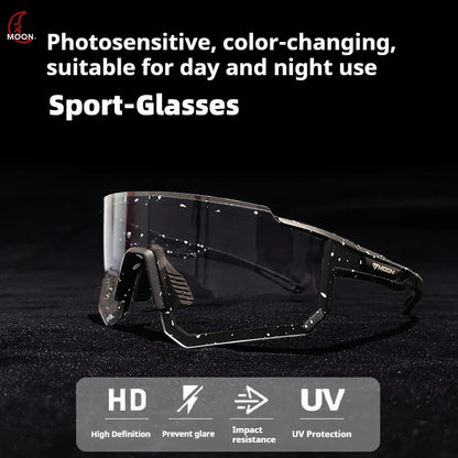 Cycling Sunglasses for Men and Women Protective Sports Glasses for Road/mountain Biking, Night Cycling and Outdoor Activities