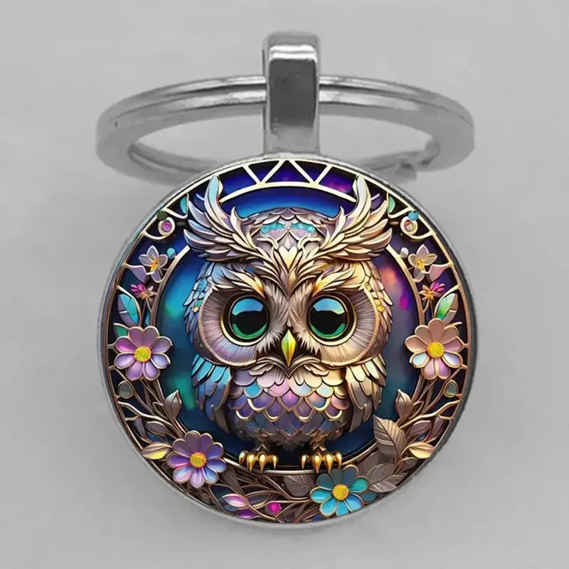 Owl Keychain Fine Jewelry Hanging Small Gift