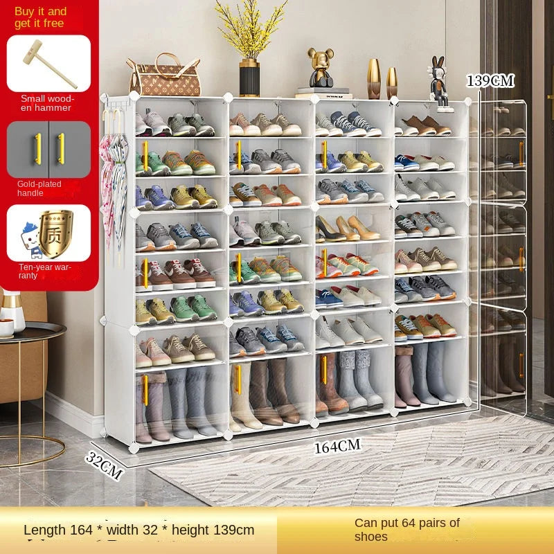 Modern Home Hallway Furniture Shoe Rack Cabinet For Living Room Storage Organizer Shelf Shoes Women's Sandals Cupboard Shoerack