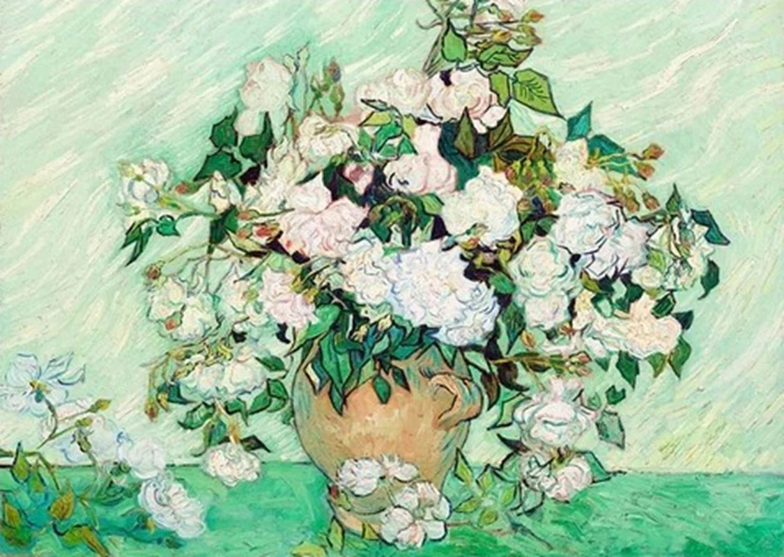 DIY Van Gogh Diamond Painting 5D Full Mosaic Abstract Garden Almond Blossoms Starry Night Rhinestone Decor Home