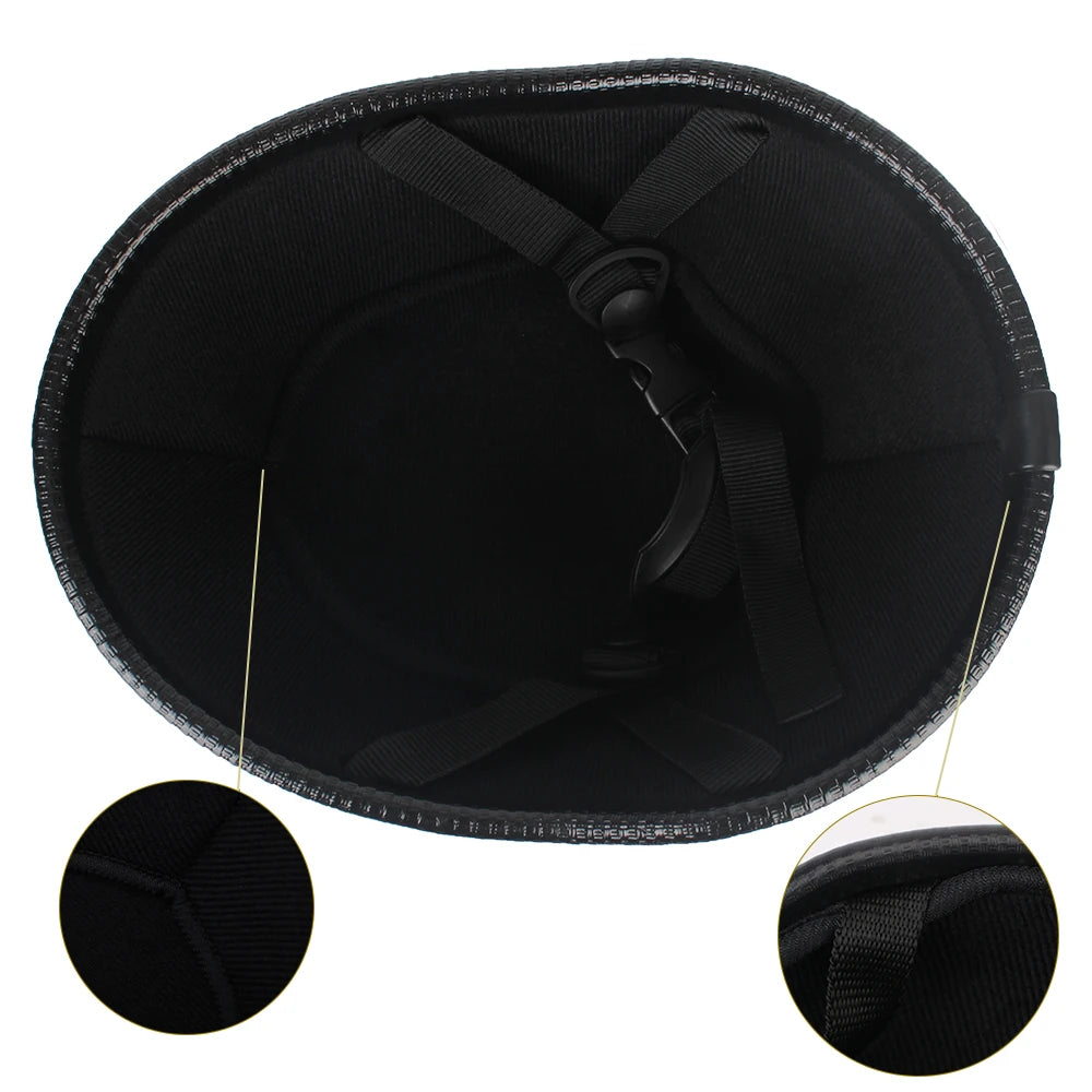 Motorcycle Helmet Unisex MTB Bike Helmet Retro Vintage Half Face Helmet Ultralight Cycling Safety Helmet