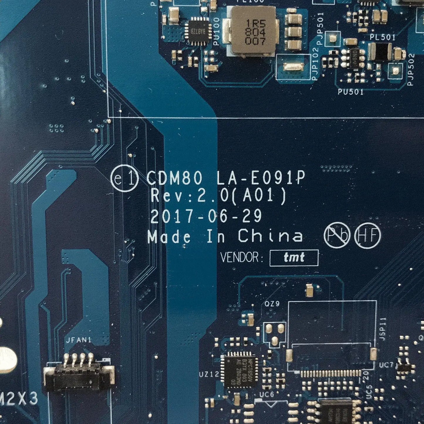 Notebook Mainboard For Dell Latitude 5580 00C098 0V6V32 0M3HDV 0Y2K9C LA-E091P Laptop Motherboard i3 i5 i7 6th 7th Gen CPU