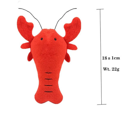 Dog Squeaky Toys Plush Animal Fruit Food Toy Durable Chew Interactive Toys Small Medium Dogs Cats Puppy Pet Supplies