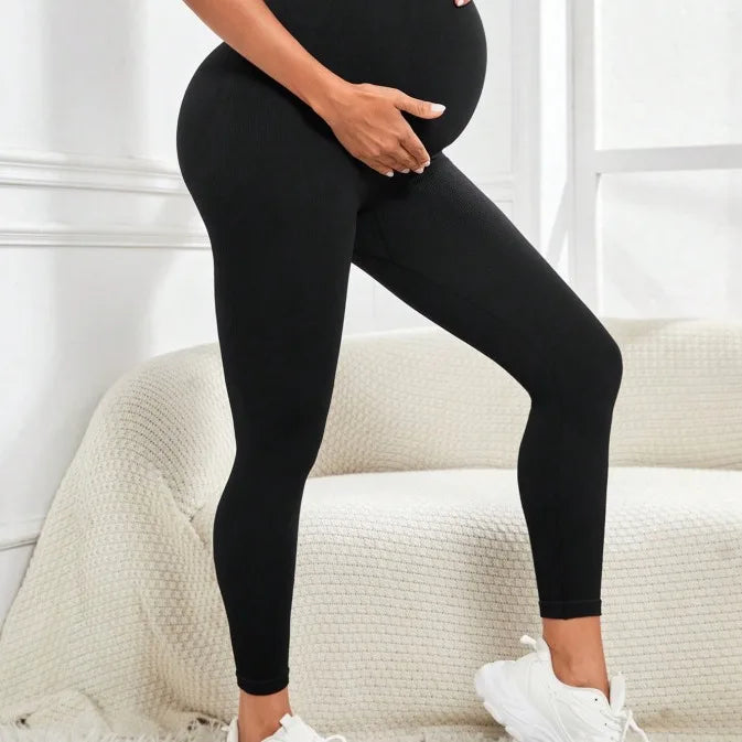 3pcs High Waist Maternity Leggings Skinny For Pregnant Women Belly Support Postpartum Leggins Body Shaper Fitness Trousers