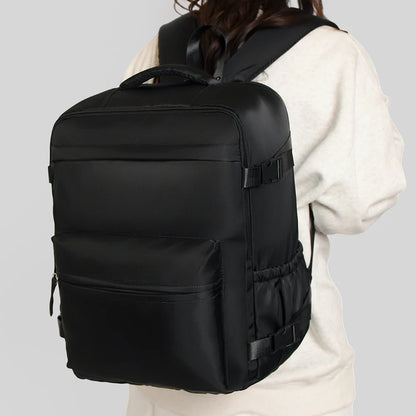 Backpack for Men and Women, Simple Business Trip Luggage Bag, Boarding Travel Bag, Large Capacity Backpack