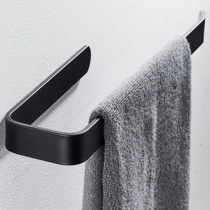 Towels Rack Space Aluminum Without Drilling Self-Adhesive Bathroom Towels Tissue Paper Storage Holder for Kitchen Batchroom
